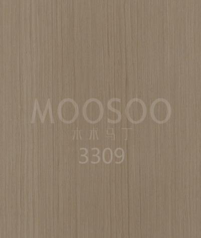 Architektoniczny panel drewniany o prostym usłojeniu