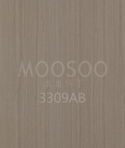 Gładki panel fornirowany o prostym usłojeniu